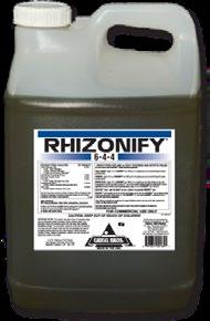 RHIZONIFY 6-4-4 GRIGG Rhizonify is designed to improve plant and soil nutrients, carbohydrates, and moisture status.