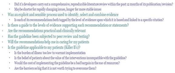 Sources of evidence Reliable: Use well done evidence syntheses with confidence Read the pre-appraised literature (Evidencebased Nursing, Journal, ACP Journal Club) Use peer-reviewed journal articles