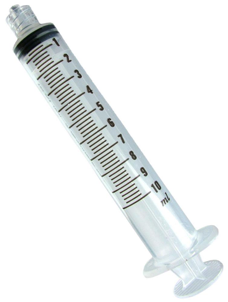 Michigan EMS 10mL syringe (see figure F.