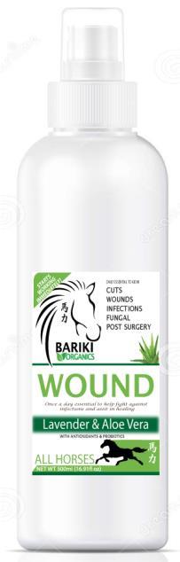 Product Descriptions BARIKI BUG SPRAY - Bug Spray should be sprayed on coat daily. Individual needs may vary, depending on the season, and type of insects.
