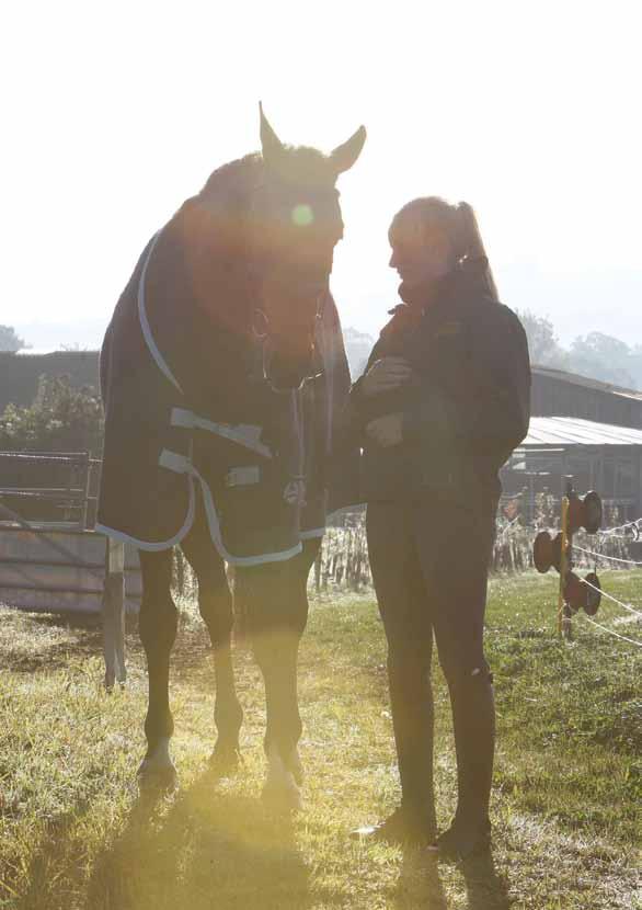 how Baileys Ease & Excel can support healthy muscle function Anna Horton & Classic Affair Stress and high starch diets are recognised risk factors for working and performance horses who experience