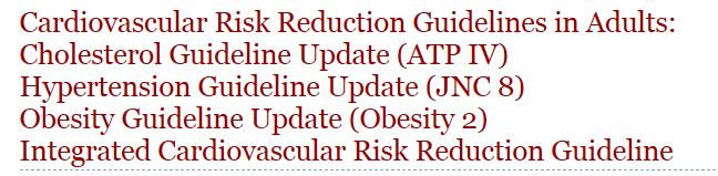 ) and possible implications on practice http://www.nhlbi.nih.gov/guidelines/cvd_adult/background.
