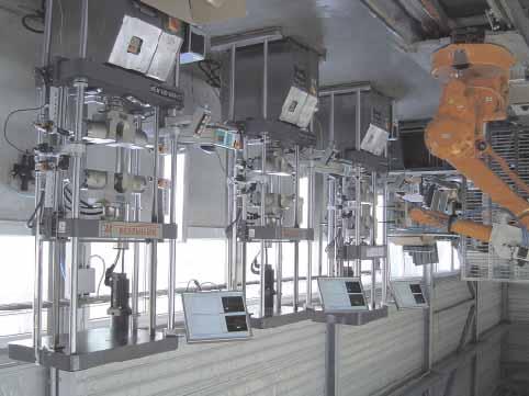 Robotic Systems Fully automatic testing line, comprising two BETA 100