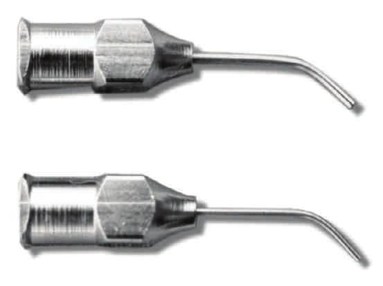 00 Biopsy Needles - Soft Tissue Tru-Cut Style Flushing Needles Flushing Needles have a bead or olive soldered onto the tip to minimse trauma to friable soft tissues.