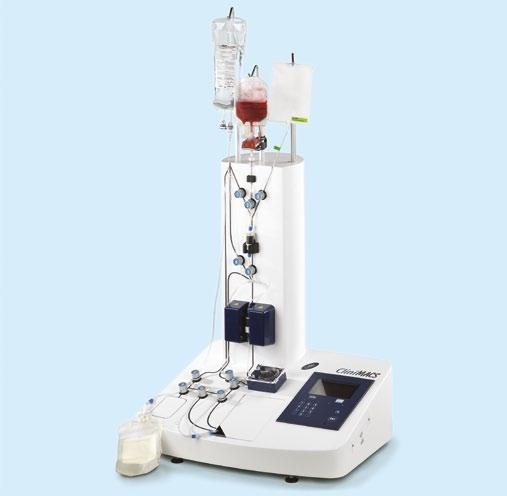 CliniMACS Technology Key features of the CliniMACS System Clinical-scale cell separation Automated procedure Compatible for use in a GMP setting Functionally closed, CE-marked system Enrichment or