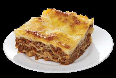 100g of lasagne is only a quarter of