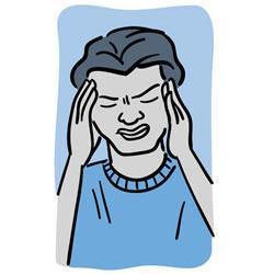 TENSION TYPE HEADACHE Definition: Bilateral location Pressing or tightening (non-pulsating) quality Mild intensity Not aggravated