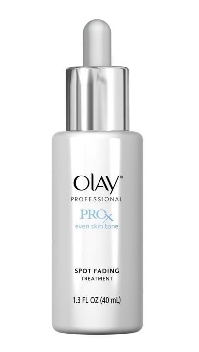 Olay : ProX Tone Correcting Protocol Spot Fading Treatment Product Description: Designed by a team of dermatologists and genomics experts, ProX Tone Correcting Protocol addresses 5 root causes of
