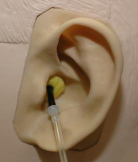 Pull up and back on the patient s pinna to straighten the ear canal. 4.