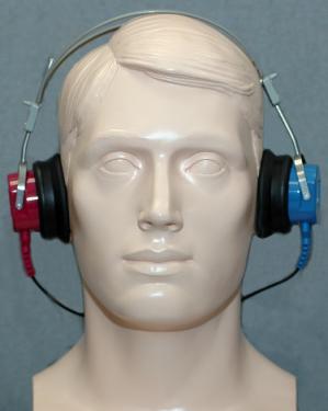 Adjust the headband so the earphones remain in place, but be careful not to make it so tight as to cause patient