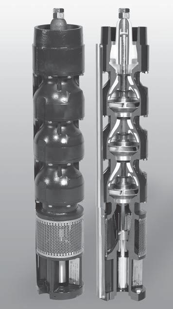 6 Submersible Turbine Pump 100 to 375 GPM PAGE: SP-200 Model Number Explanation Example: 175ST10D6B-0464 175 = GPM ST = Sub Turbine 10 = Horsepower D = Ductile Iron 6 = 6 Pump B = Impeller Trim 04 =