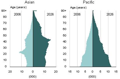 Figure 2: Ethnic Population Age Pyramids, 2006 and 2026 Deaths The number of deaths provides the context for considering palliative care need/demand.