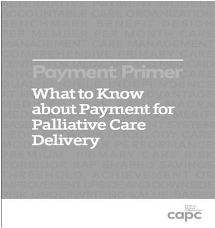 Value based payment provides the best opportunity to match care provided to the actual needs of patients with serious illness.