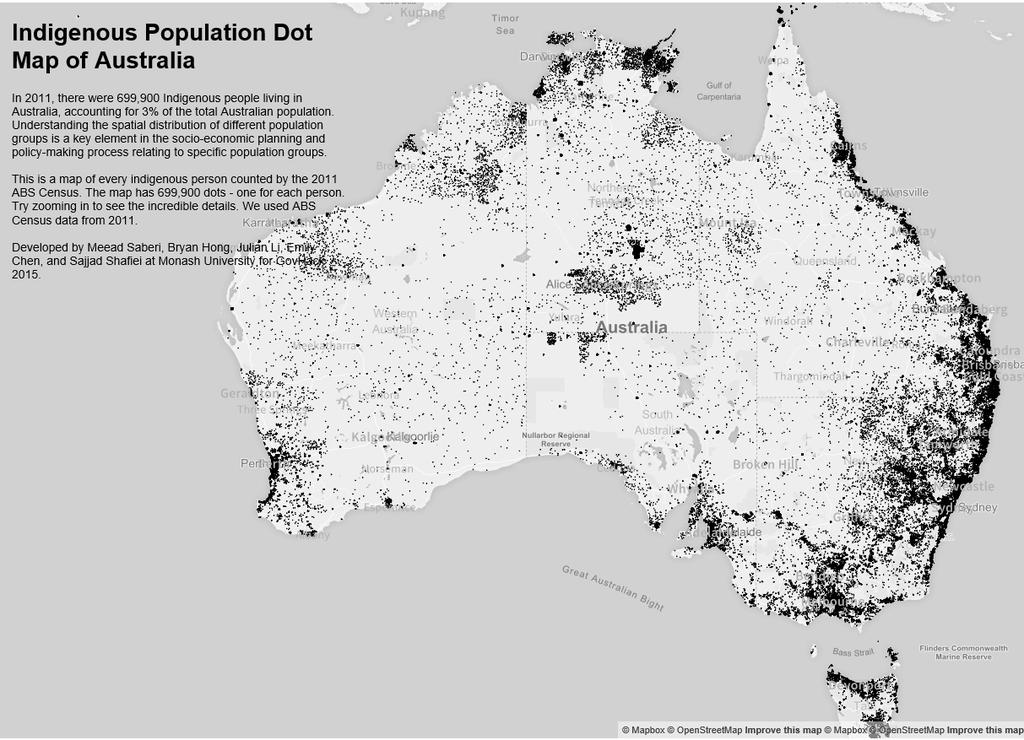 669,900 Aboriginal and Torres Strait Islander people in Australia (2011) 3% Australian