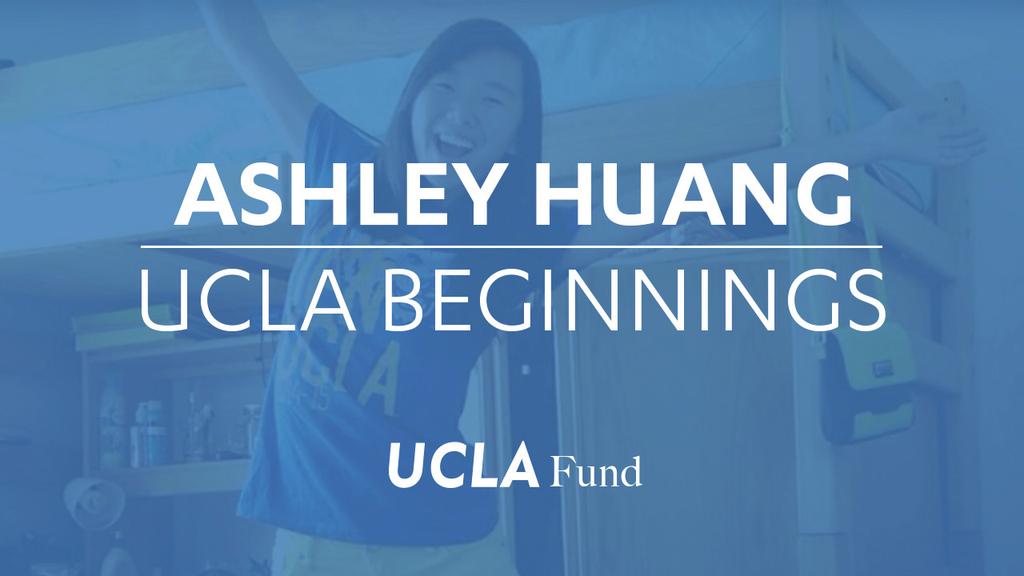 Relive her adventures from her first football game to her first gift to the UCLA Fund at Thank UCLA Day.