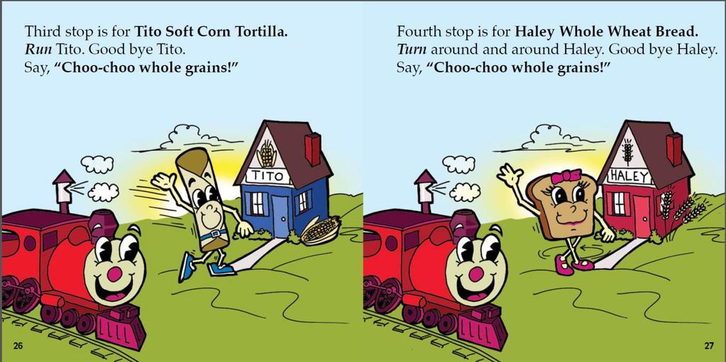 Whole Grain Choo-Choo Train Lesson