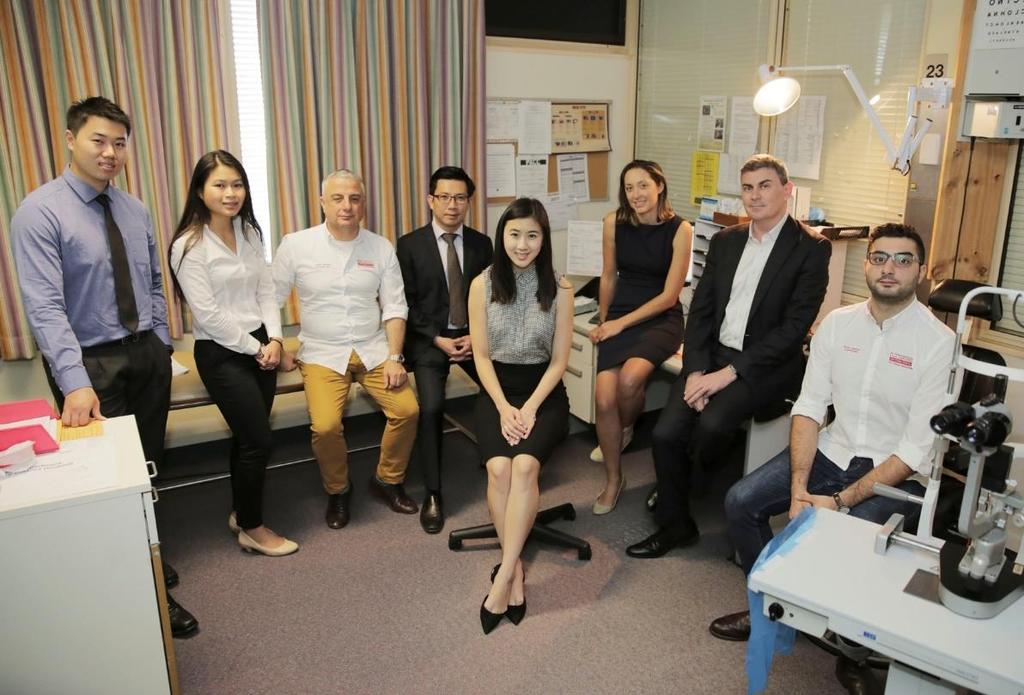 C-EYE-C: Team Blacktown clinic Optometrist/technician: Joe and Shahe Nazarian Supporting WSLHD Diabetes Initiative Parramatta clinic Optometrists: Bendy Ng