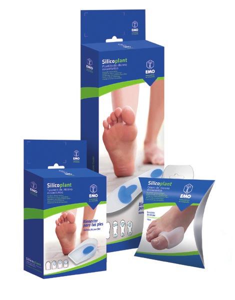 Silicoplant Packaging Range of orthoses, insoles