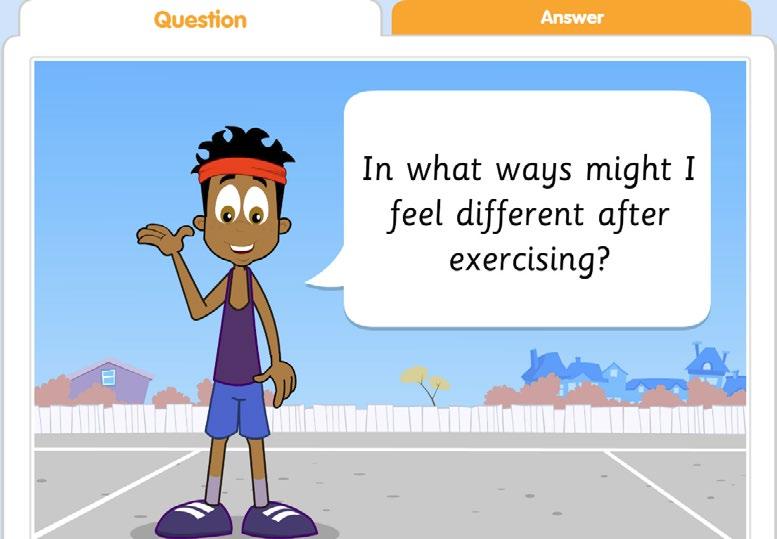 Discuss the different ways students could exercise together.