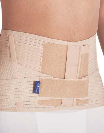 Dorsum MX High This elastic back brace is made of MCC -Micro Climate Cotton for optimal comfort.