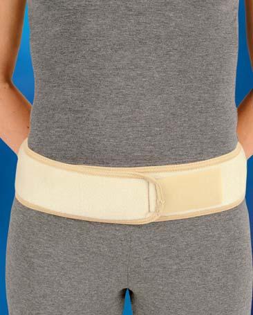 5122 Abdominal Binder E This 20 cm wide abdominal binder is made of an elasticated material that gives uniform abdominal compression and self contours when applied.