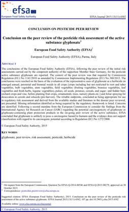 PEER REVIEW DOCUMENTS RMS Comments EFSA Mandatory GLP studies*