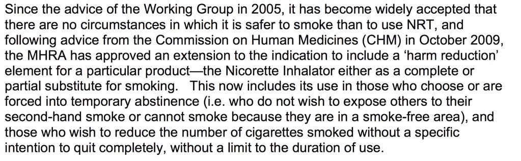 Extract from MHRA Drug Safety Update Oct 2010 http://webarchive.