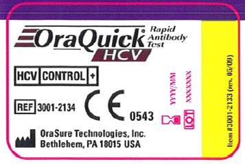 Instructions for use OraQuick HCV Rapid Antibody Test
