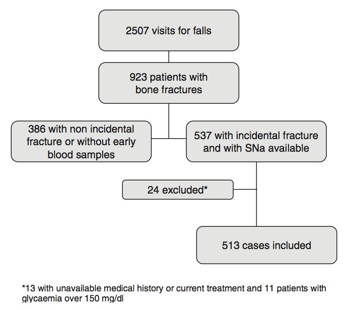 Mild Hyponatremia Clinical Outcome Risk Factor for Fractures in the Elderly Chart analysis of