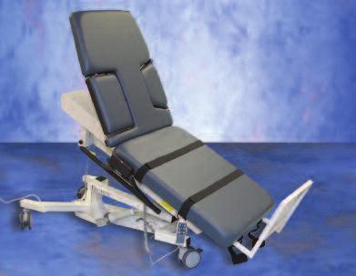 Accommodates BARIATRIC Patients Height range down to 23" accommodates wheelchair transfers and those with ambulatory difficulties Allows seated or standing work positions Extra-wide top with 500-lb