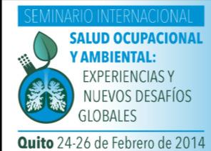 ECUADOR Environment and Health Prevention of Asbestos- Related Disease Quito, March 2006 [C.R.] Quito y Guayaquil, November 2008 Quito, November 2011 Quito, February 2014 COOPERATION NETWORK Corporación IFA, Quito (desde 2003)-[C.