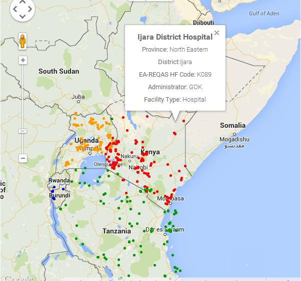 EA-REQAS participating HFs Total: 559 facilities 2 surveys per year 158 Kenya 326 Tanzania 45 Uganda 21 Zanzibar 9 Burundi 5 8