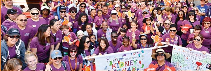 CKD Community Involvement Professionals across Satellite departments and locations volunteer thousands of hours a year to raise awareness, promote prevention, and elevate the standard of care for