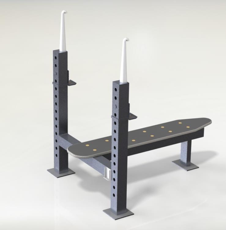 4. Sense Bench Pro Technology. Sense Bench Pro uses an aluminum frame and integrated lifting platform. The platform contains 12 pressure sensors that are used to determine weight distribution.