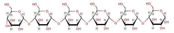 Polysaccharides Poly = many Saccharides = sugar Branched/unbranched Glycogen: Glucose storage in animals (when in excess)