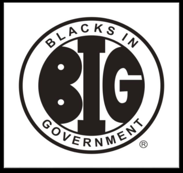 BLACKS IN GOVERNMENT New Kemet Harambe Chapter,