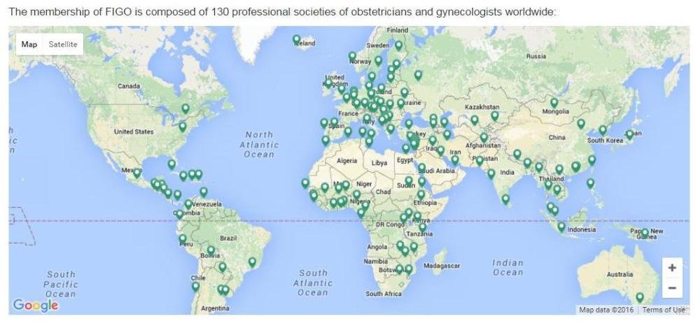 FIGO and the GDM Initiative FIGO brings together professional societies of obstetricians and gynecologists. Member Societies in 130 countries.