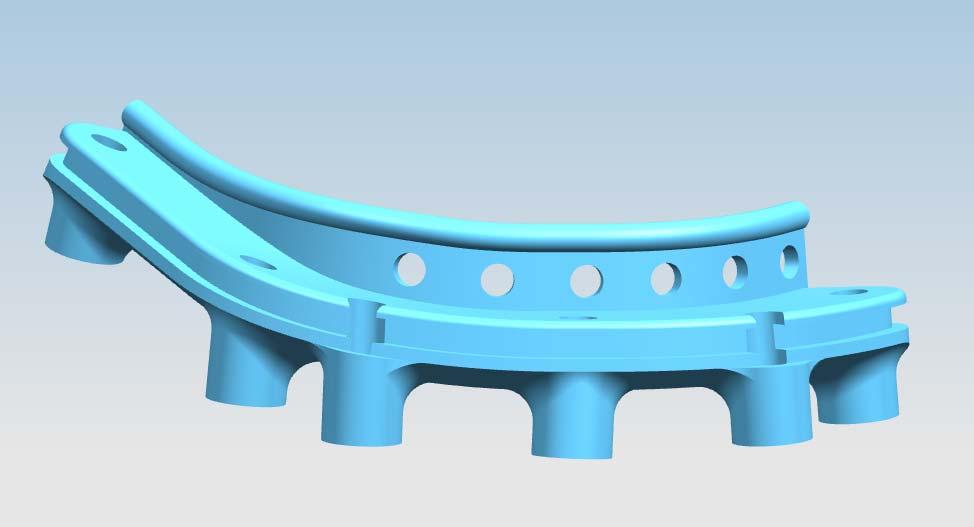 Final Bar Design Compensates for implant position Significant strength,