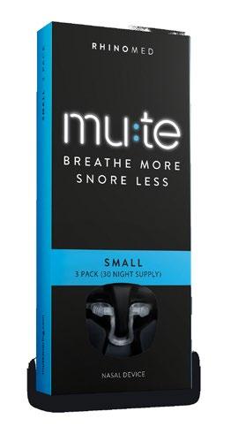 MUTE RANGE Mute is available in a Trial Pack and three sized packs, Small, Medium and Large