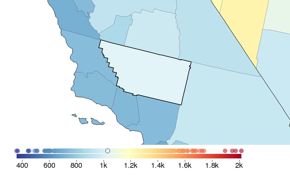 COUNTY PROFILE: Kern County, California US COUNTY PERFORMANCE The Institute for Health Metrics and Evaluation (IHME) at the University of Washington analyzed the performance of all 3,142 US counties
