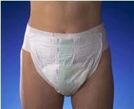 absorbant briefs Should wick urine away from skin not trap against the skin Pads/briefs create heat and can lead to
