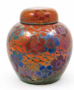 Exporting Beauty: Pilkington s Pottery and Tiles Manchester City Galleries, Pilkington s ginger jar and lid.