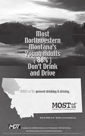 54 And young adults represented a disproportionate share of these crashes, with 21- to 30-year-olds accounting for nearly half of all alcoholand drug-related crashes in Montana.