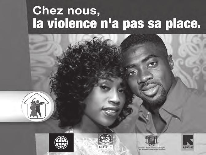 208 PART III SELECTING TARGET AUDIENCES, OBJECTIVES Place Over half the population of Cote d Ivoire own a mobile phone, and the campaign capitalized on this by making the hotline available 24 /7 and