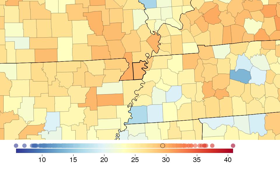 FINDINGS: SMOKING Sex Pemiscot County Missouri National National rank