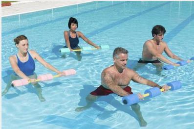 Water Aerobics Free with Swimming & Fitness access Mon & Fri.