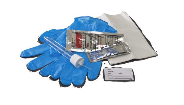 Tray Antiseptic Exam Gloves Lubricating Jelly Specimen Container Underpad/ Drape 3305 1000 ml PVP Solution 20 3307 1000 ml PVP Solution 20 75010 1200 ml PVP Swab Sticks 20