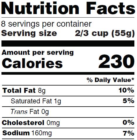 Sodium Sodium is found on all Nutrition Facts labels because it is a nutrient that some individuals may need to monitor in