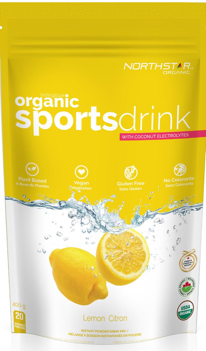 TASTE A light, invigorating lemon flavour with all the energy you need for strength and endurance.