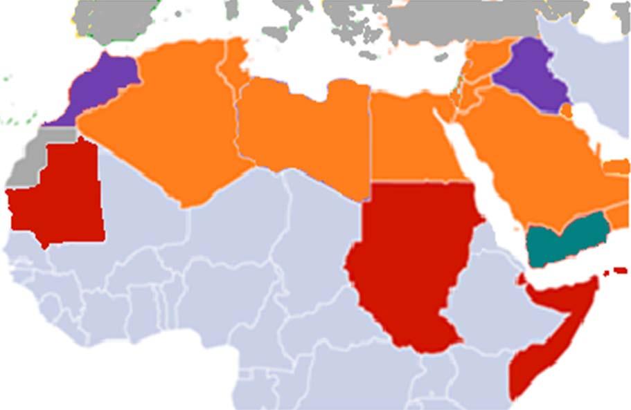 Collectively, the Arab States region will